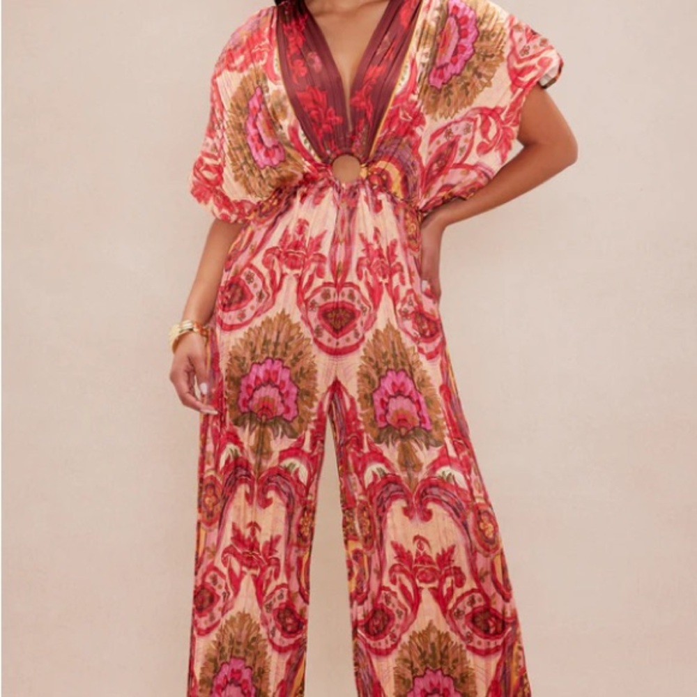 Floral Print Jumpsuit Fashion Nova